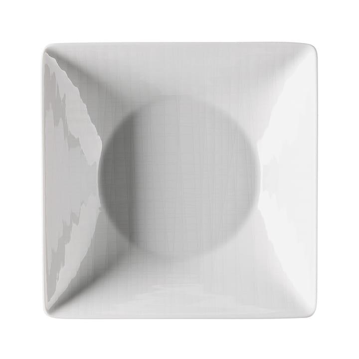 Mesh quadratischer tiefer Teller 20cm - Weiß - Rosenthal
