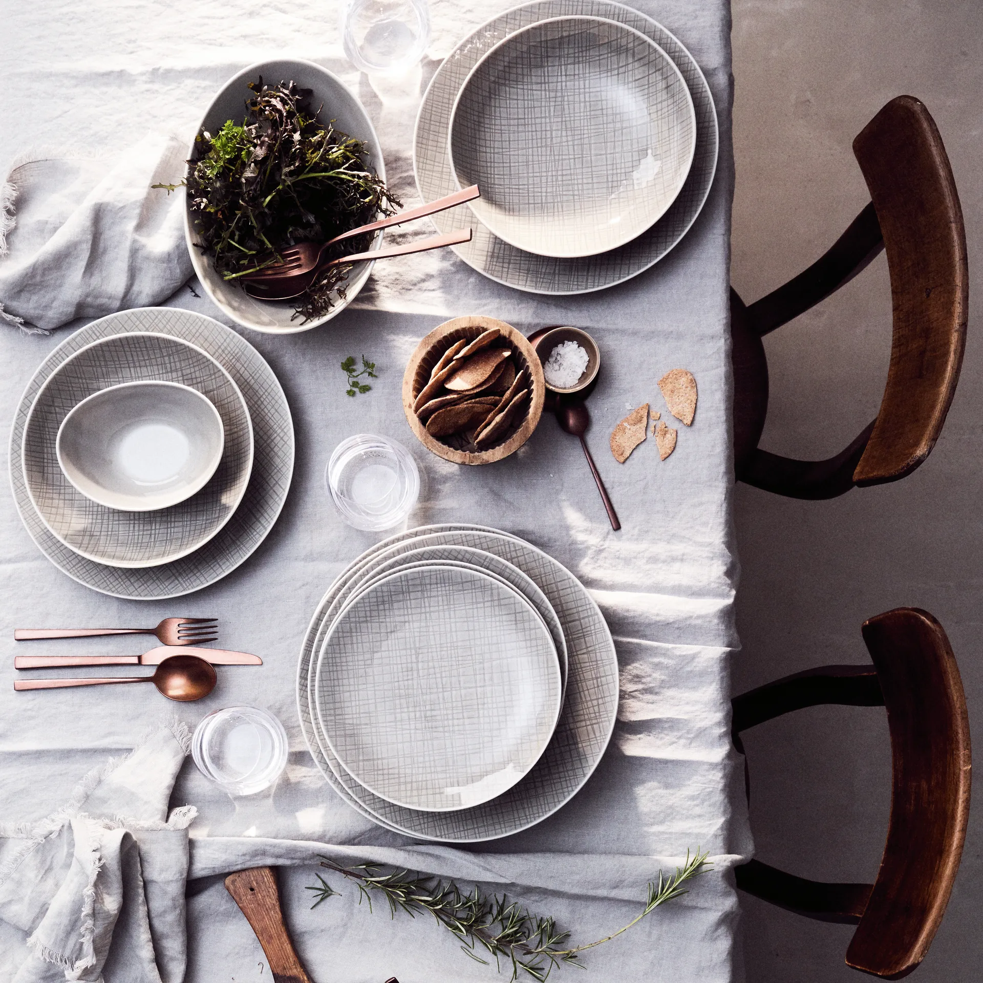 Mesh Teller 27cm, Mountain Rosenthal