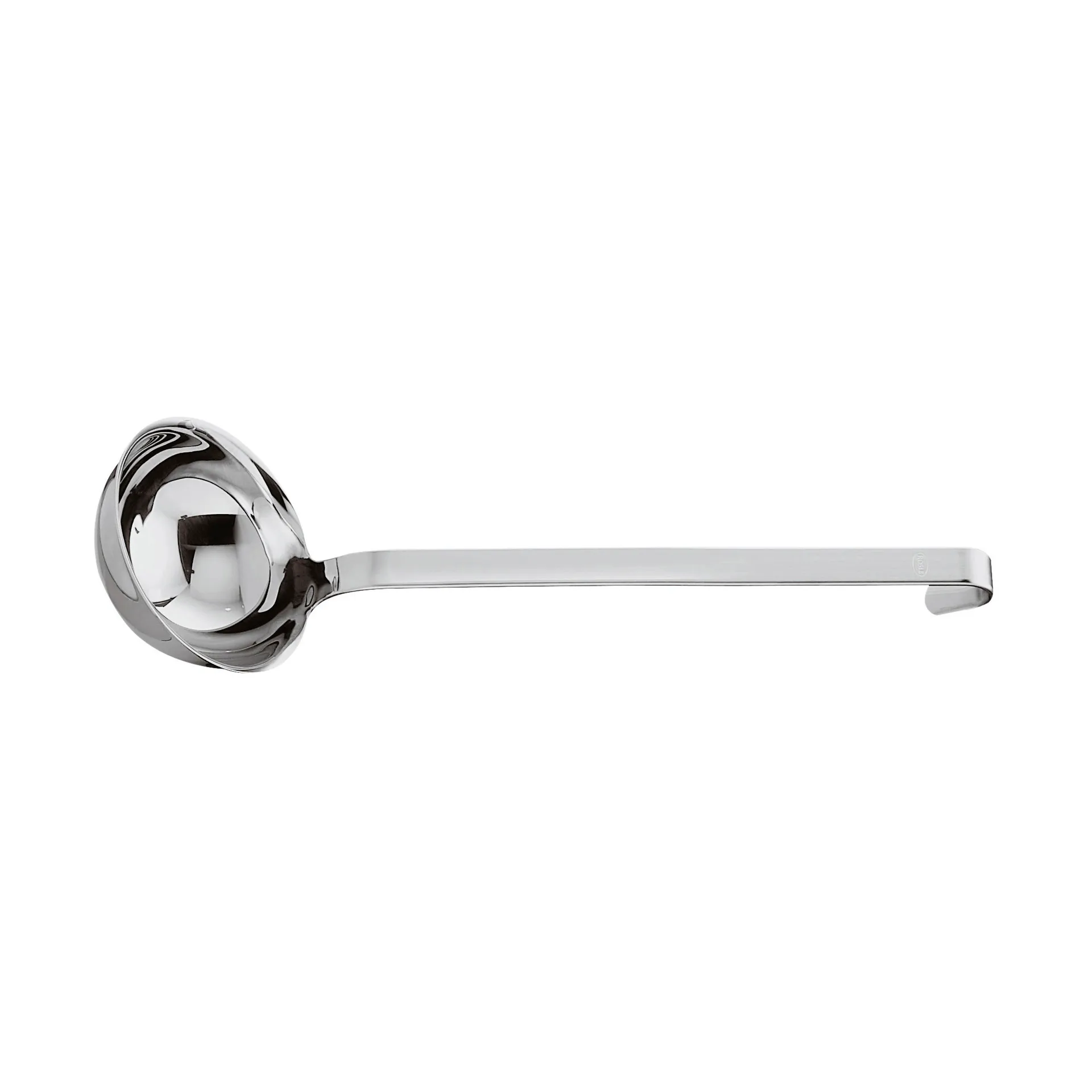 Hook Schöpflöffel mit Ausguss Ø6 cm, Edelstahl Rösle