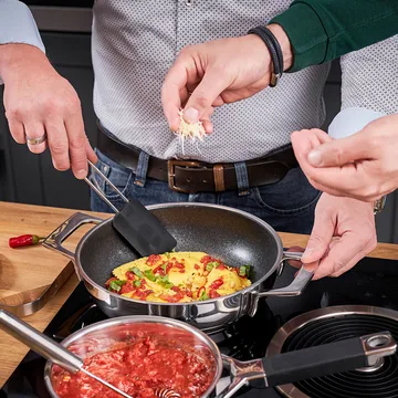 Rösle Teigschaber 26 cm - Schwarz - Rösle