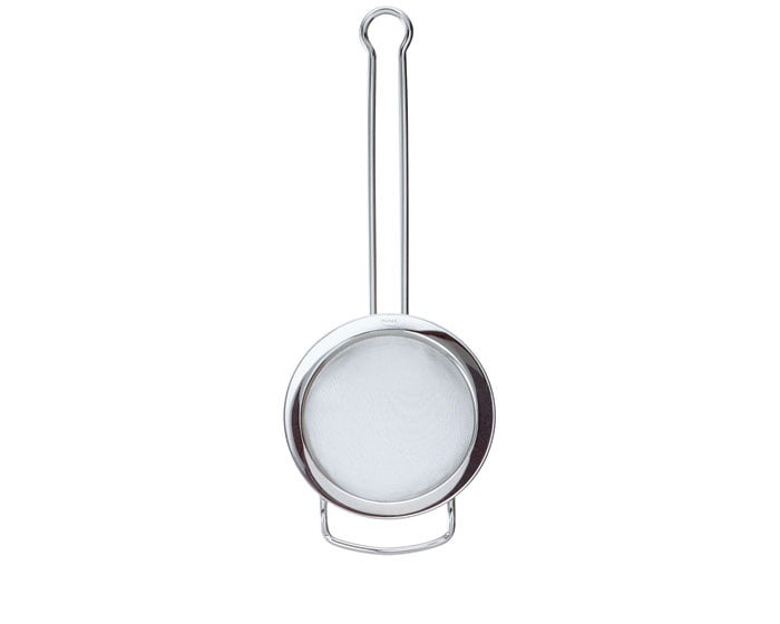 Rösle Sieb mit offenem Griff feinmaschig 16 cm Stahl