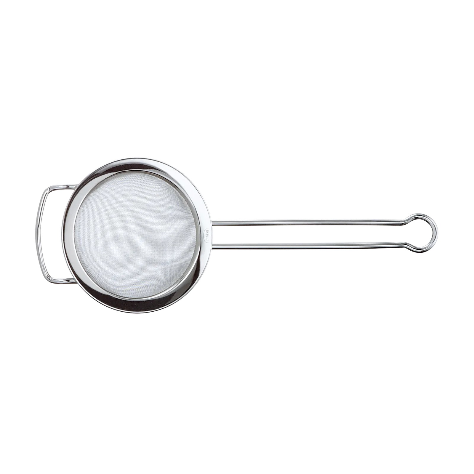 Sieb mit offenem Griff feinmaschig 20 cm, Stahl Rösle