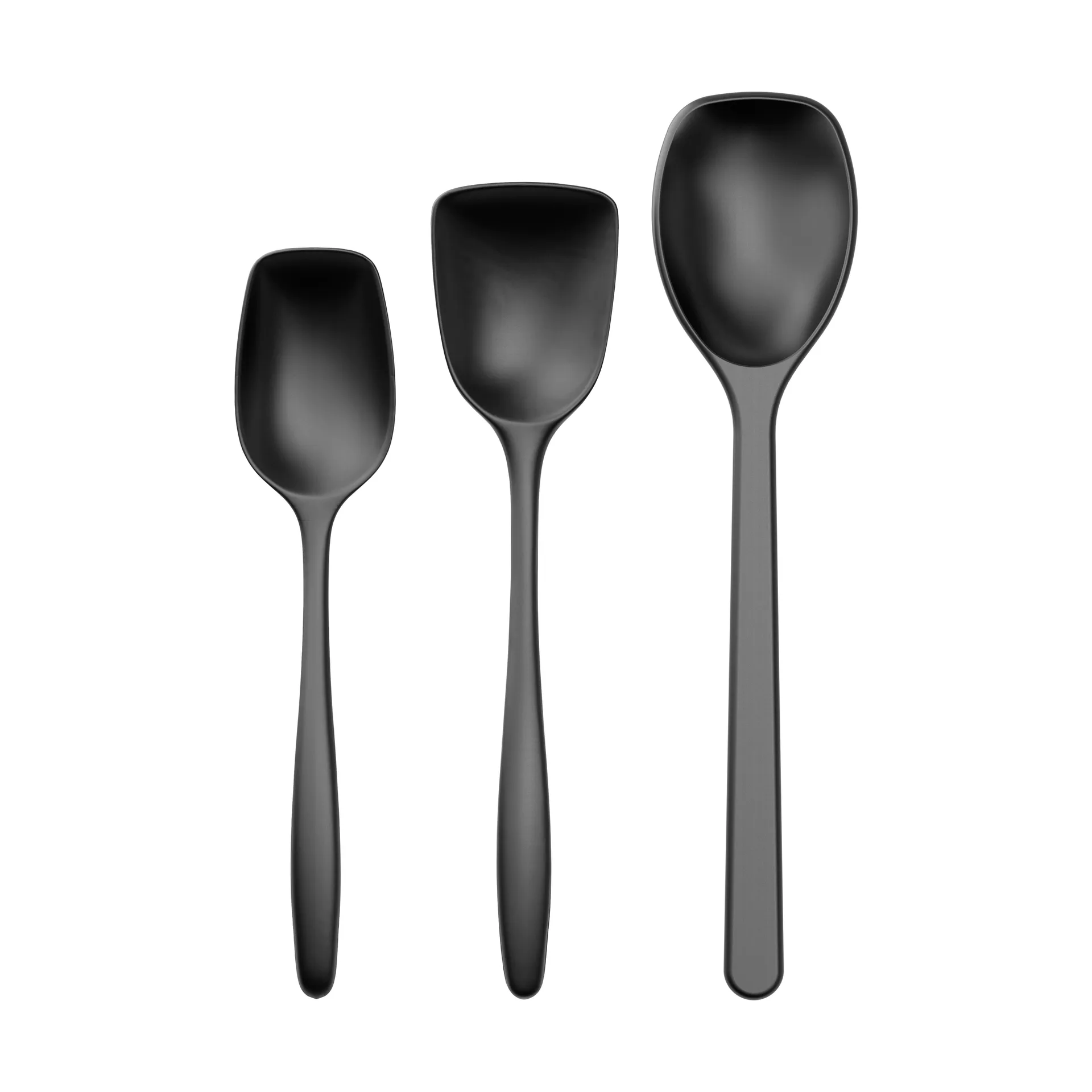 Classic Kochlöffel-Set 3-Teile, Black Rosti