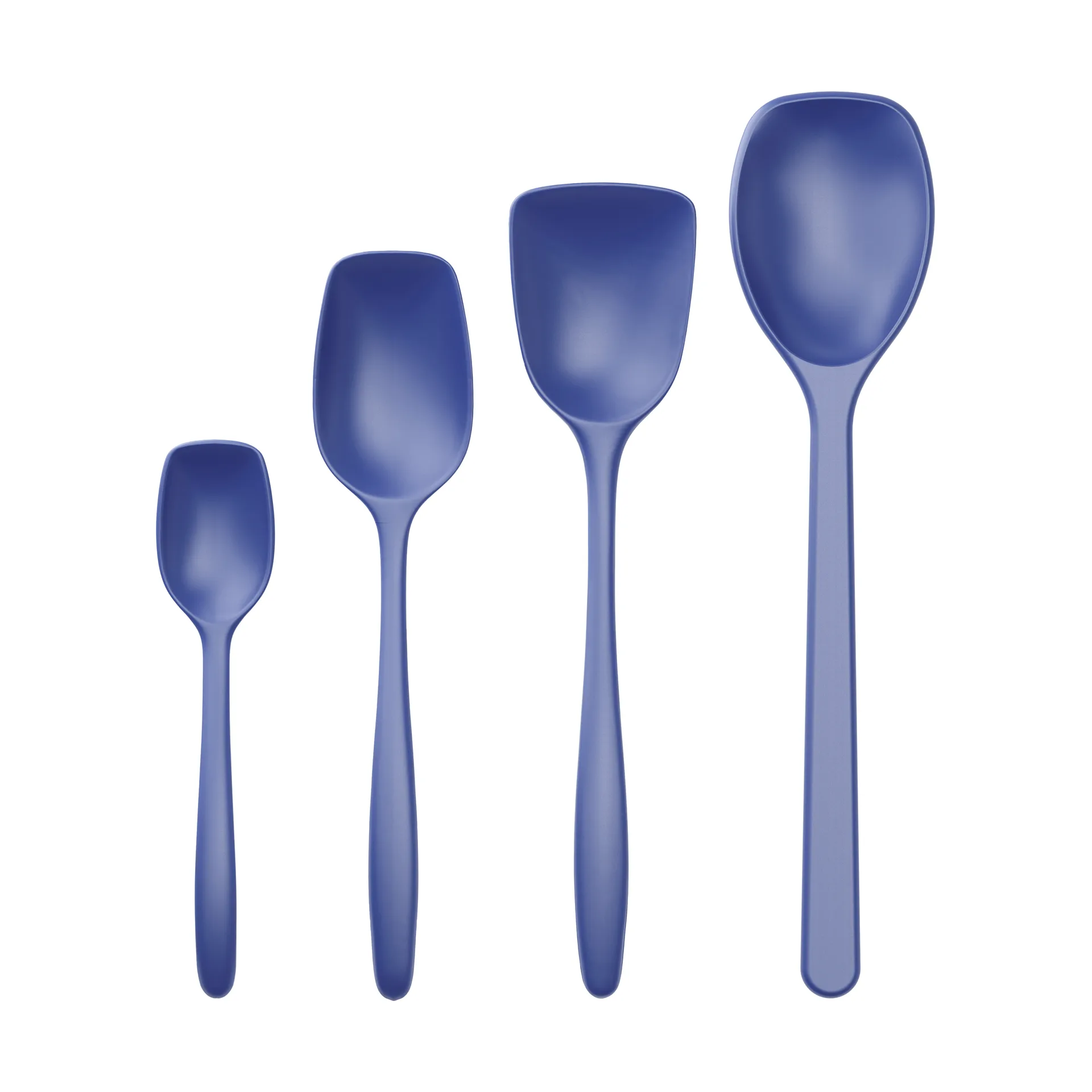 Classic Kochlöffel-Set 4-Teile, Electric blue Rosti