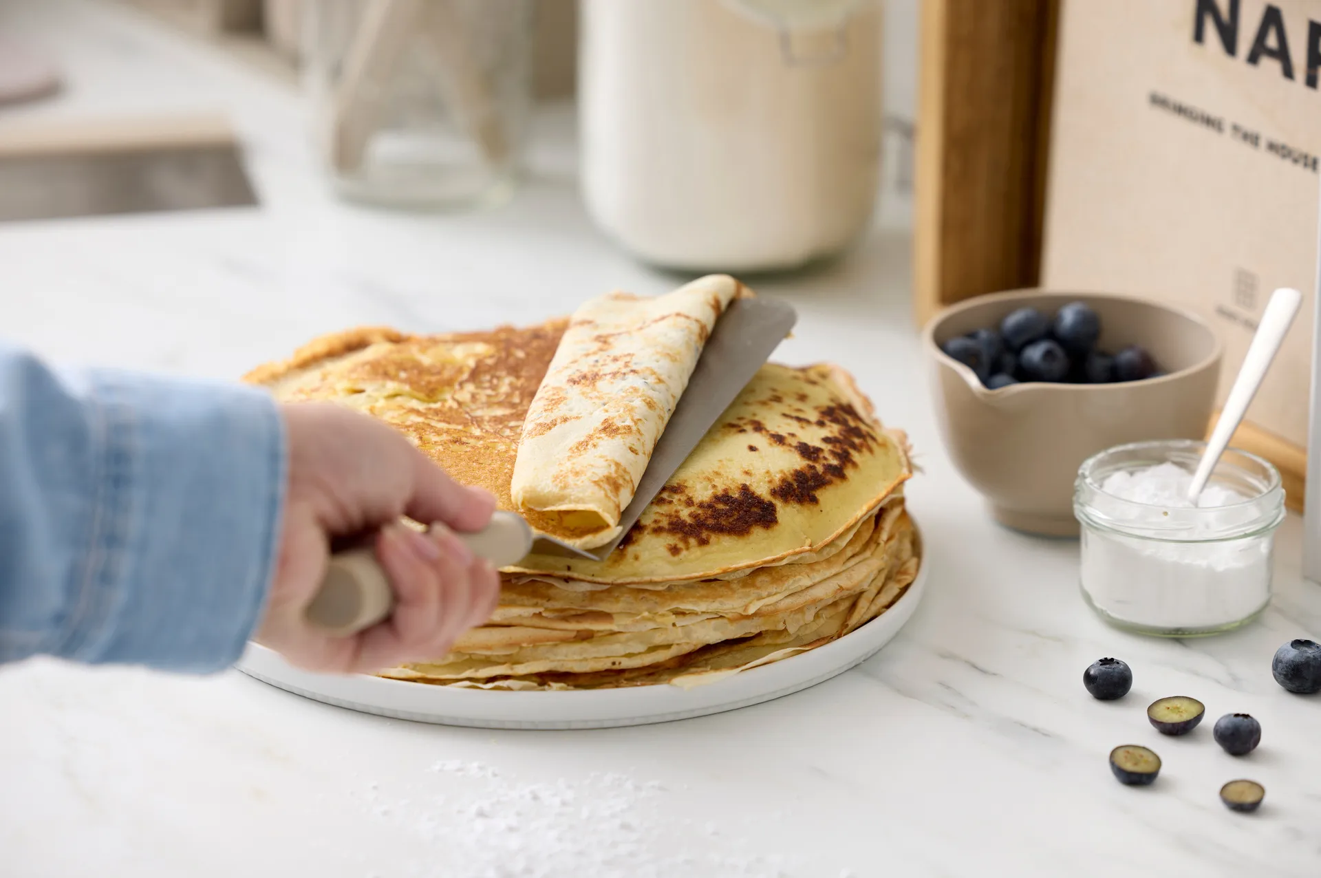 Emma Palettenmesser schmal Stahl 33 cm, Humus Rosti