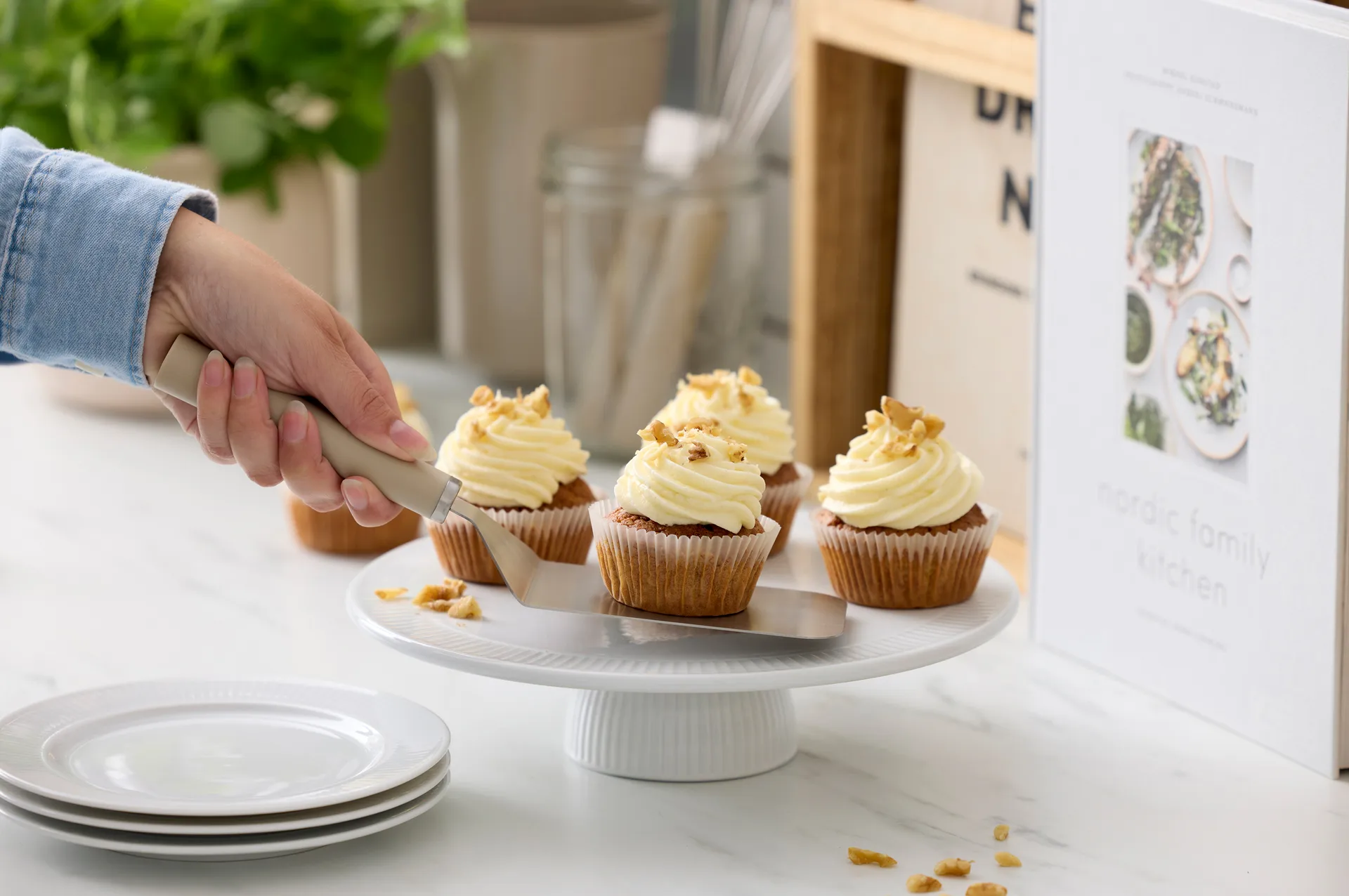 Emma Palettmesser breit Stahl 26 cm, Humus Rosti