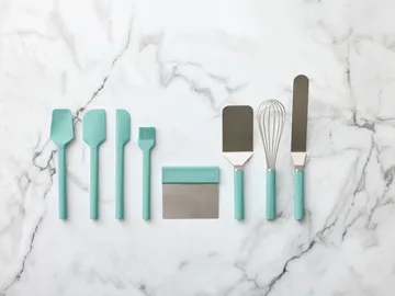 Emma Palettmesser schmal Stahl 33 cm - Nordic green - Rosti