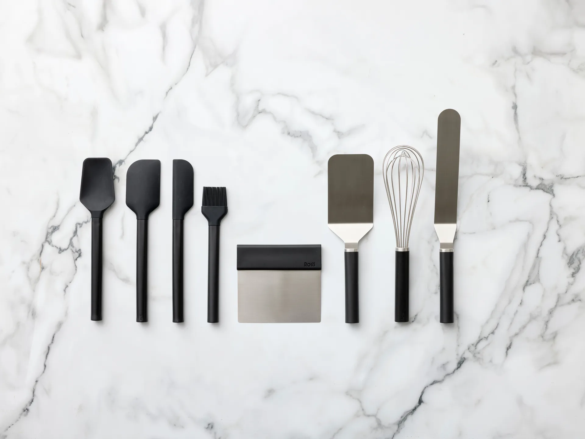 Emma Schneebesen Stahl 27 cm, Black Rosti