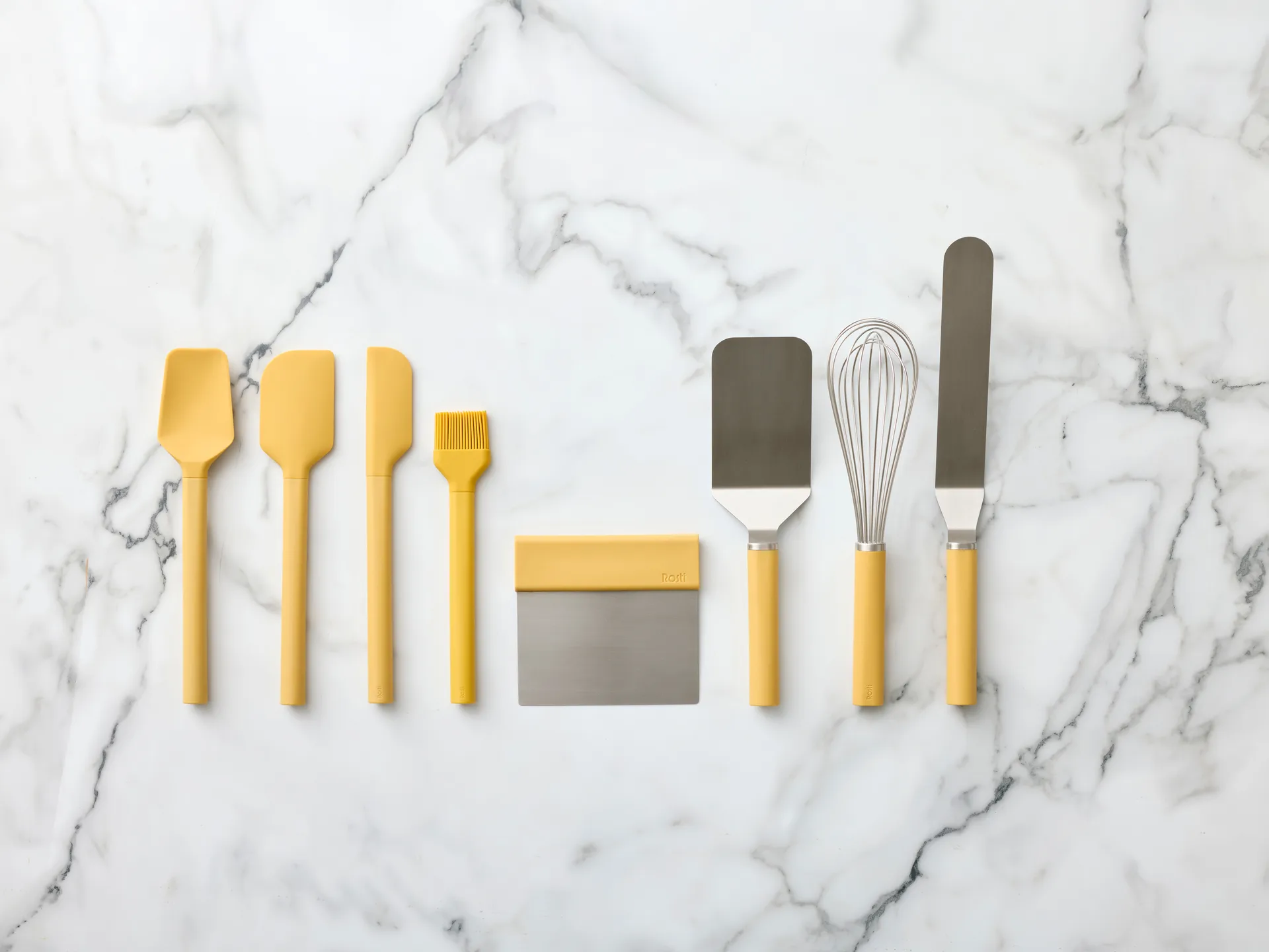 Emma Schneebesen Stahl 27 cm, Curry Rosti