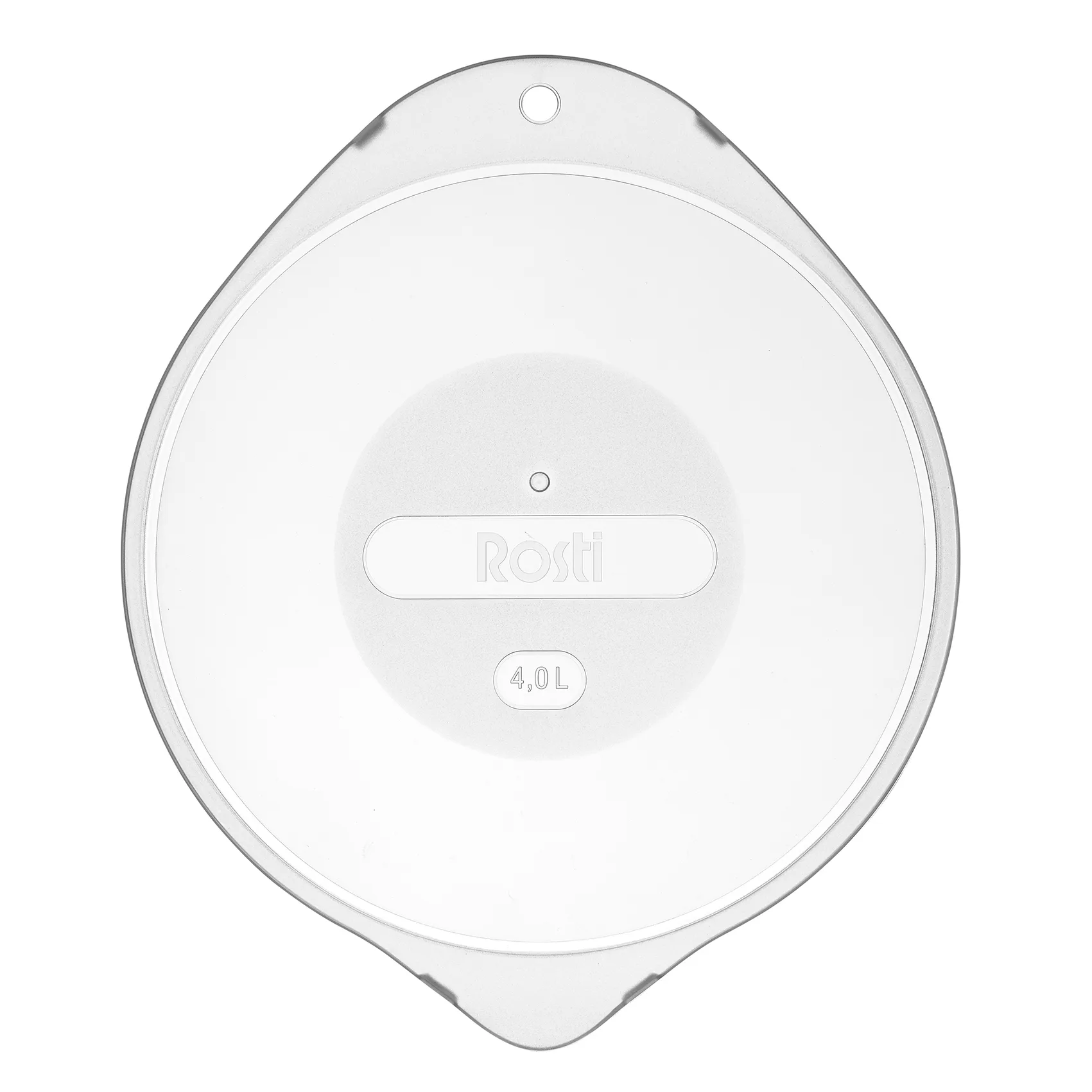 Margrethe Deckel für Schüssel 4 l, Klar Rosti