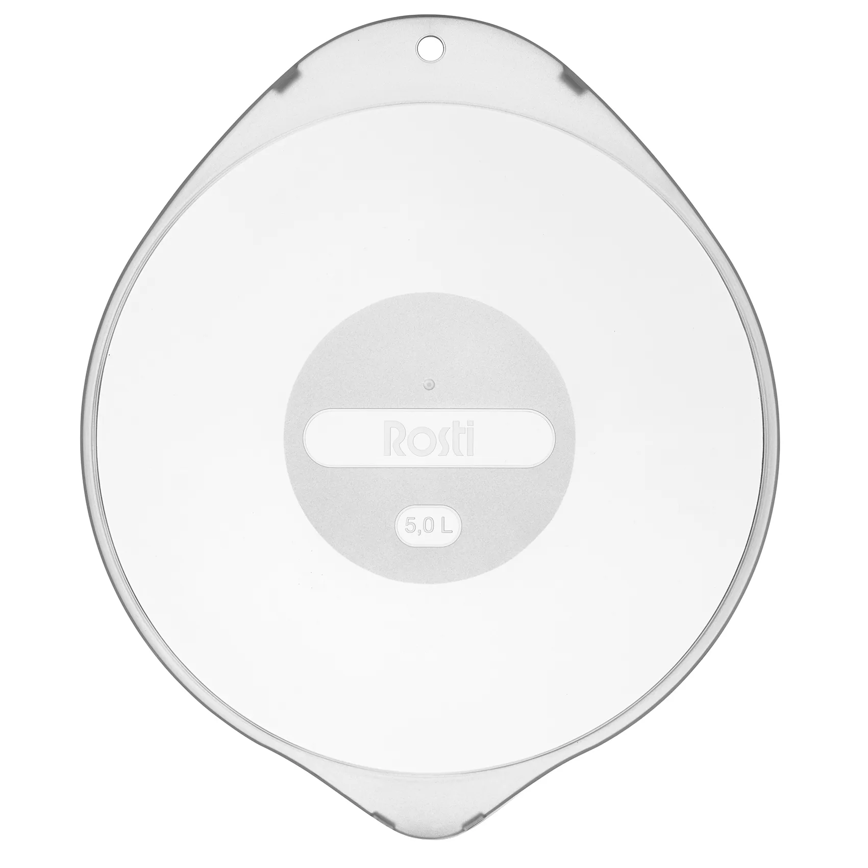 Margrethe Deckel für Schüssel 5 l, Klar Rosti