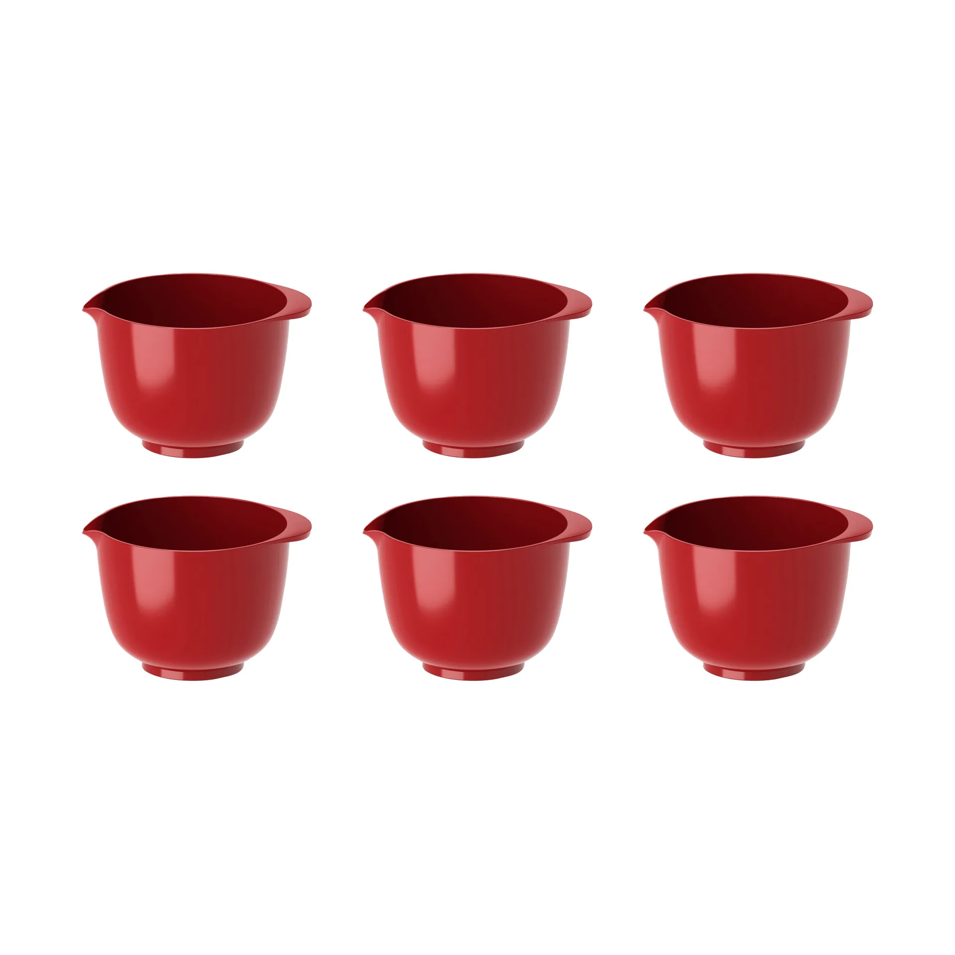 Margrethe Minischale 25 ml 6er-Pack, Rot Rosti
