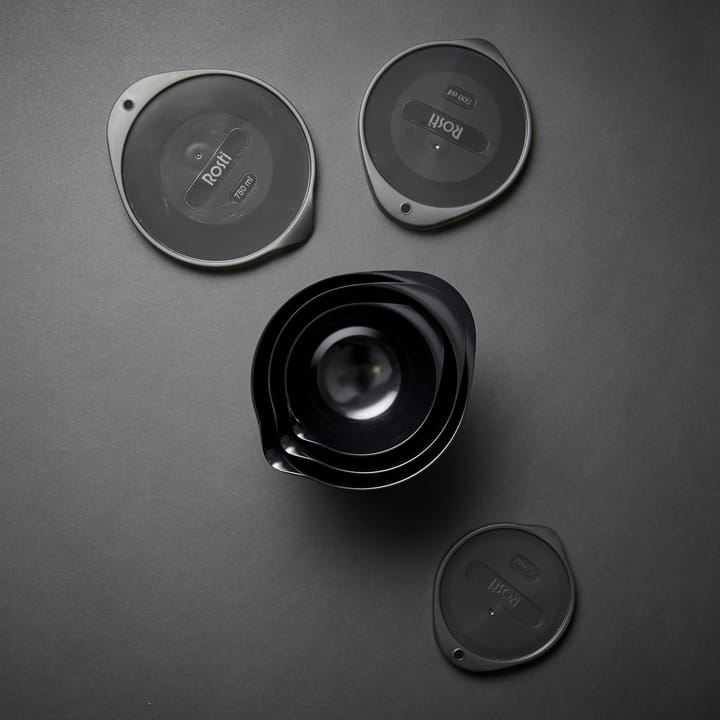 Margrethe Schalenset mini 3er Pack - Black edition - Rosti