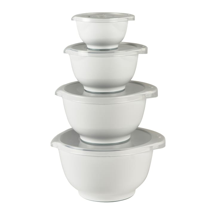Margrethe Schalenset mini 4er Pack, Weiß Rosti