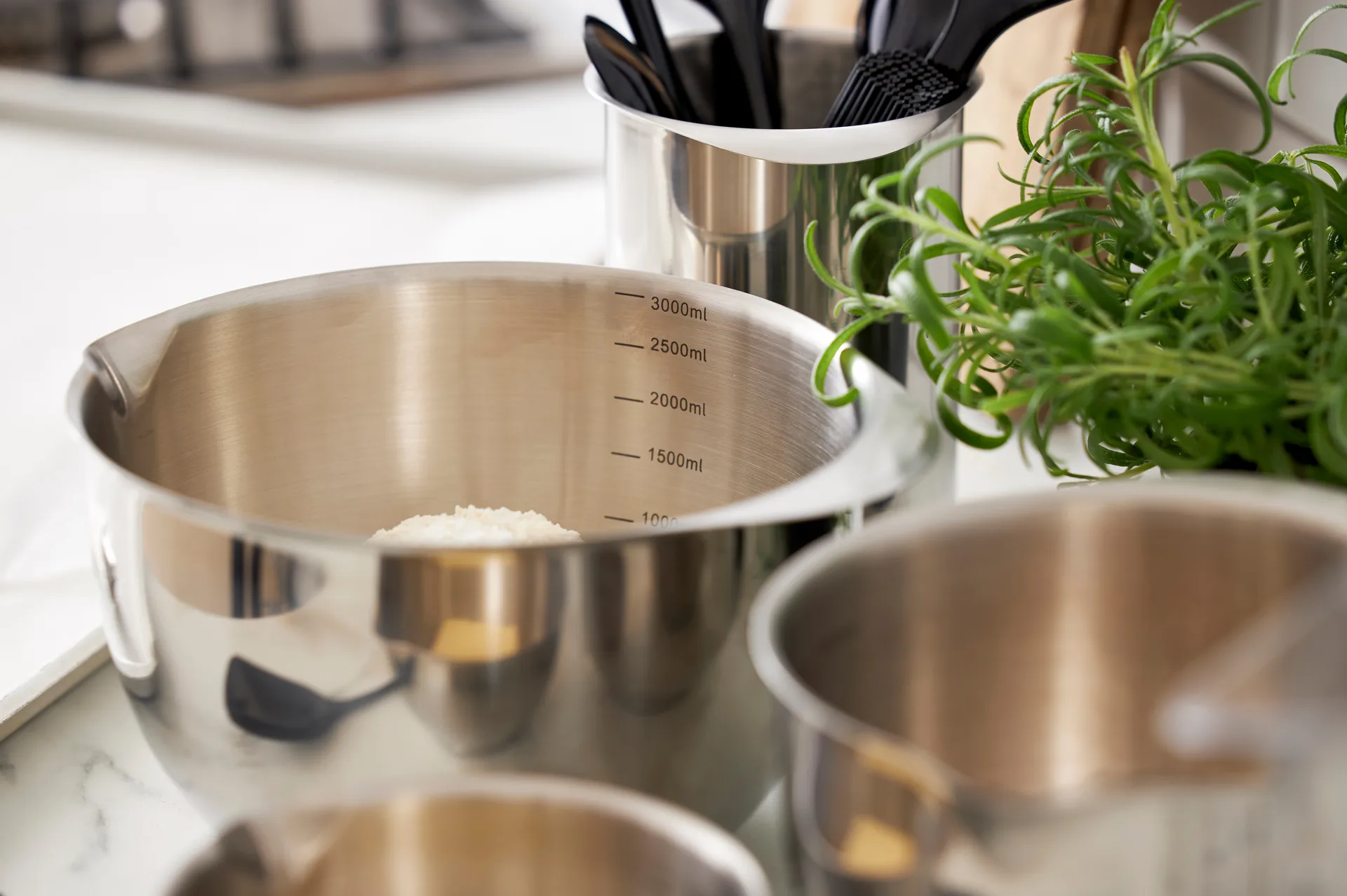 Margrethe Schüssel-Set 3-teilig, Edelstahl Rosti