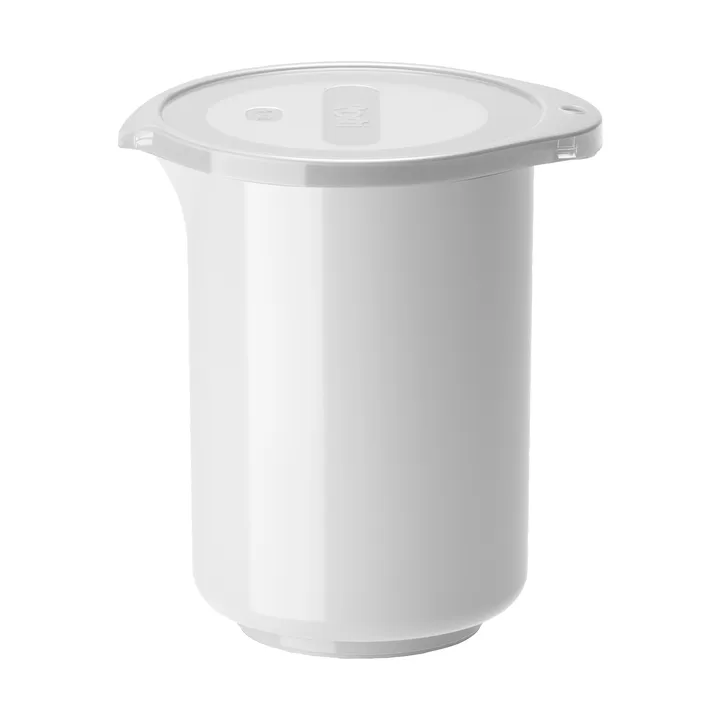 NEU Classic Mixkanne mit Deckel - Weiß, 1,25 Liter - Rosti
