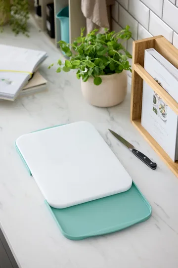 Separa Schneidebrett mit Tabletts - Nordic green, 39×26 cm - Rosti
