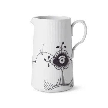 Black Fluted Mega Kanne - 1,5 L - Royal Copenhagen