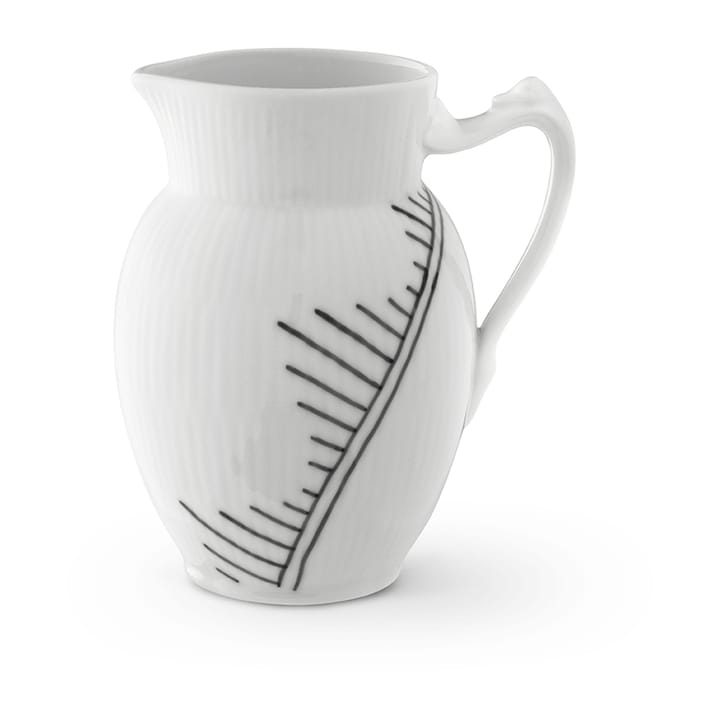 Black Fluted Mega Kanne schwarz, 38 cl Royal Copenhagen