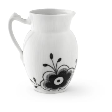 Black Fluted Mega Kanne schwarz - 38 cl - Royal Copenhagen