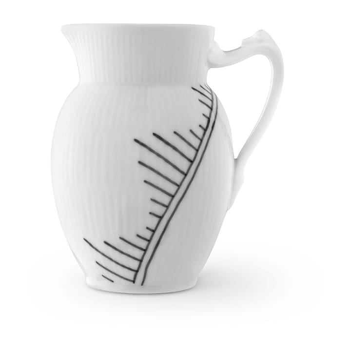 Black Fluted Mega Kanne schwarz, 38 cl Royal Copenhagen