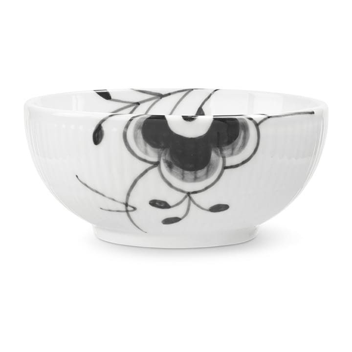 Black Fluted Mega Schale - Ø 11,5 cm - Royal Copenhagen