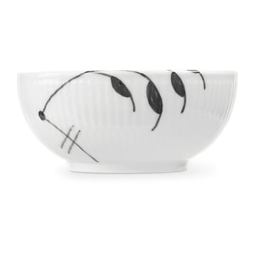 Black Fluted Mega Schale - Ø 11,5 cm - Royal Copenhagen