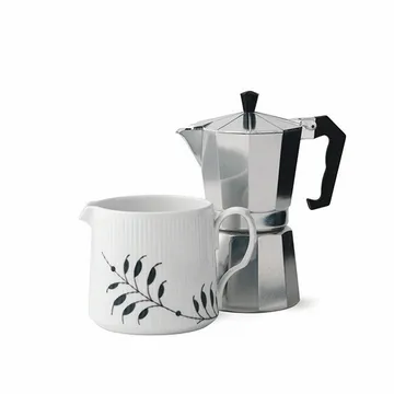 Black Fluted Mega schwarz moderne Kanne - 70cl - Royal Copenhagen