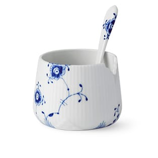 Blue Elements Zuckerschale mit Löffel, 20cl Royal Copenhagen