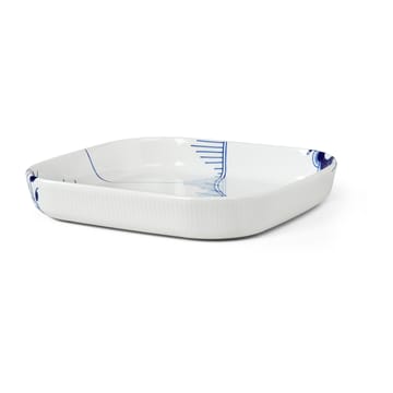Blue Fluted Mega Auflaufform viereckig - 30 x 30 cm - Royal Copenhagen