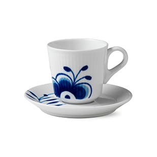 Blue Fluted Mega Espressotasse, 9cl Royal Copenhagen