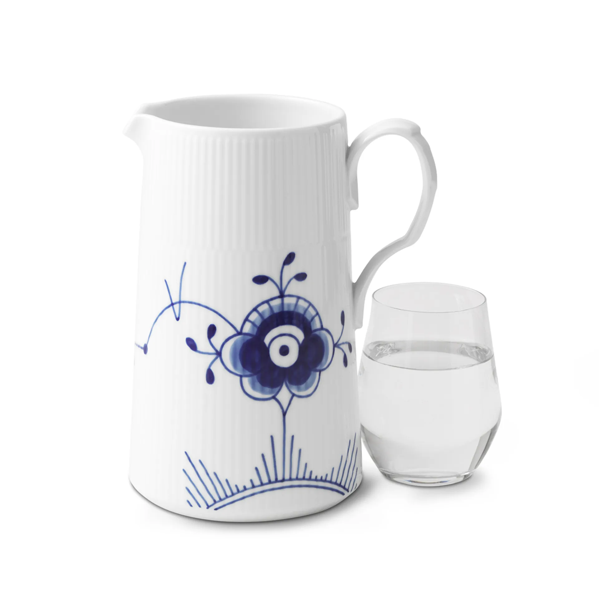 Blue Fluted Mega große Kanne, 1,6 Liter Royal Copenhagen