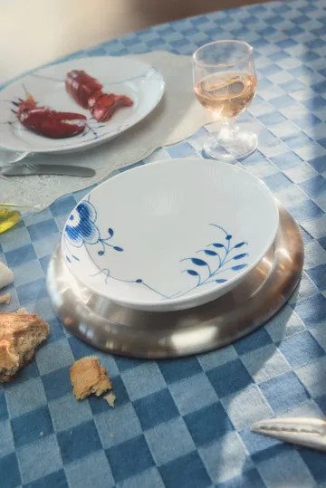 Blue Fluted Mega Limited Edition Teller Ø27 cm - White-blue - Royal Copenhagen