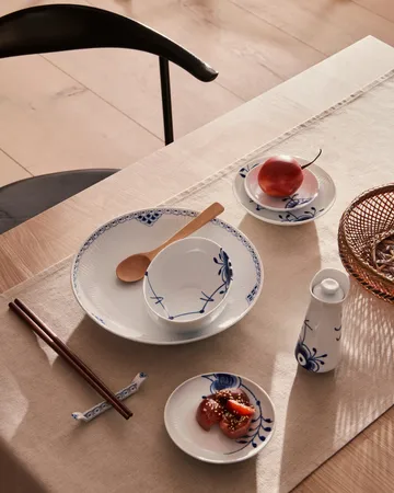 Blue Fluted Mega Sauciere mit Deckel 0,33 l - White-blue - Royal Copenhagen