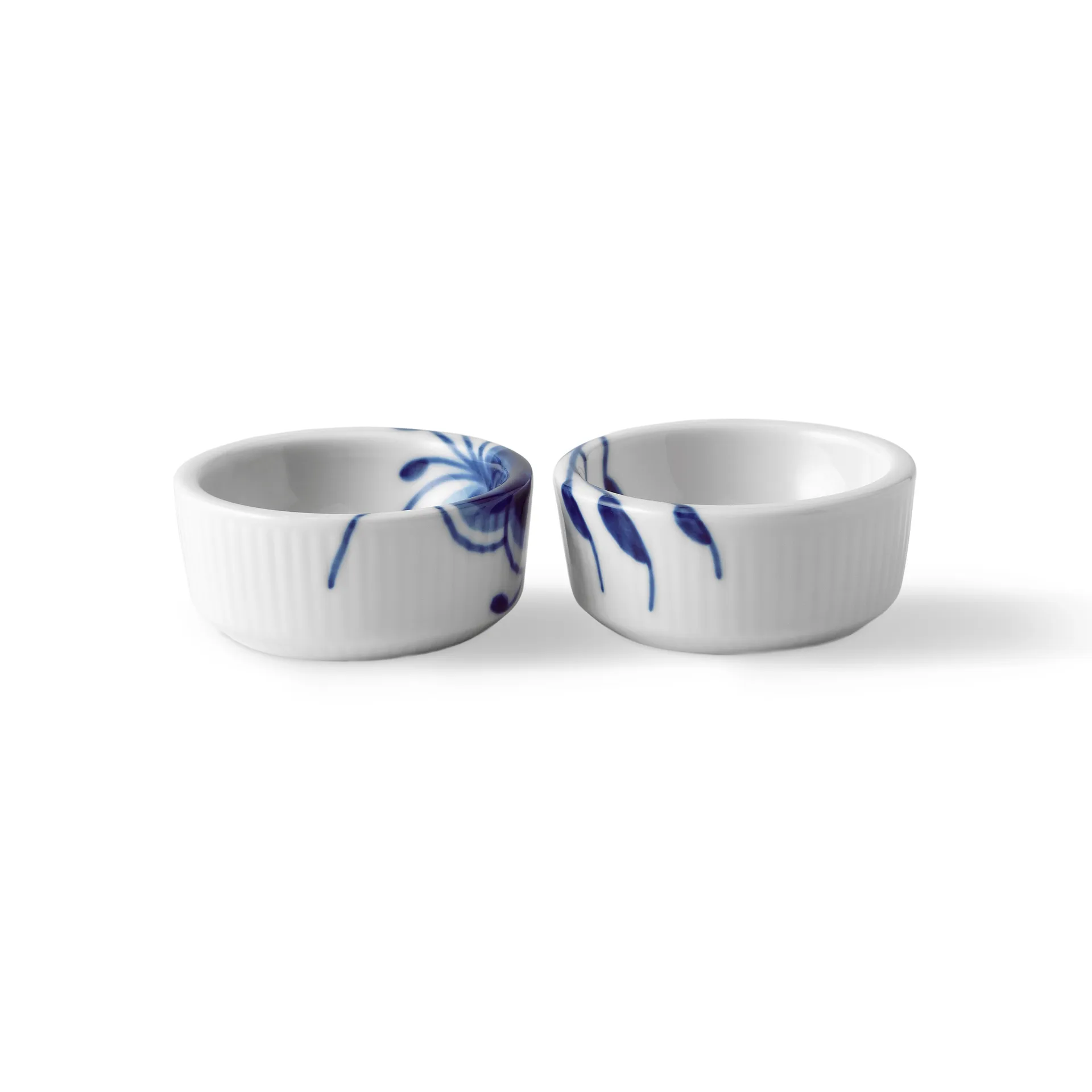 Blue Fluted Mega Schale 2er Pack, 3cl Royal Copenhagen