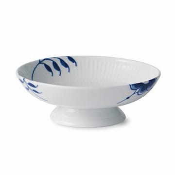 Blue Fluted Mega Schale auf Fuß - 17cm - Royal Copenhagen