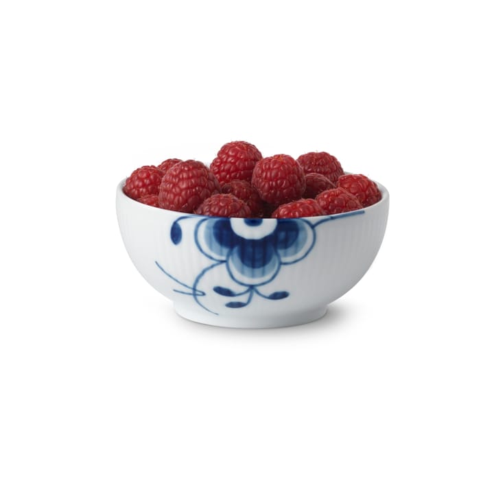Blue Fluted Mega Schale gerippt, 11,5 cm Royal Copenhagen