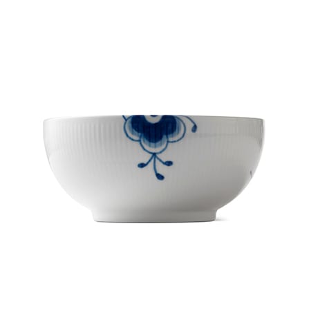 Blue Fluted Mega Schale gerippt - Ø 21cm - Royal Copenhagen