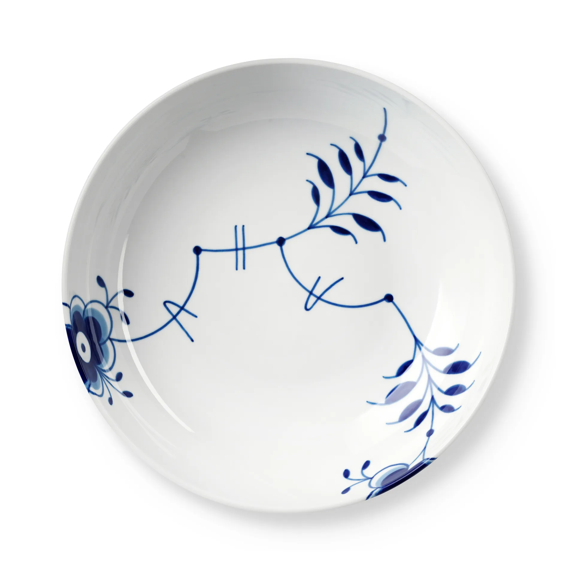 Blue Fluted Mega Schale gerippt, Ø27,7cm Royal Copenhagen