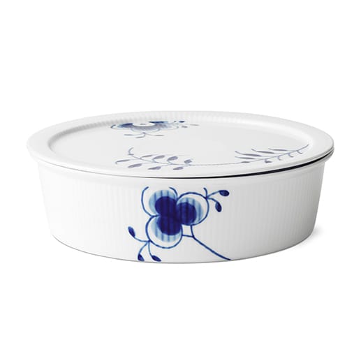 Blue Fluted Mega Schale mit Deckel, 145cl Royal Copenhagen
