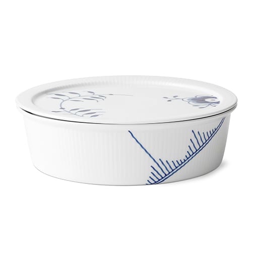 Blue Fluted Mega Schale mit Deckel, 145cl Royal Copenhagen