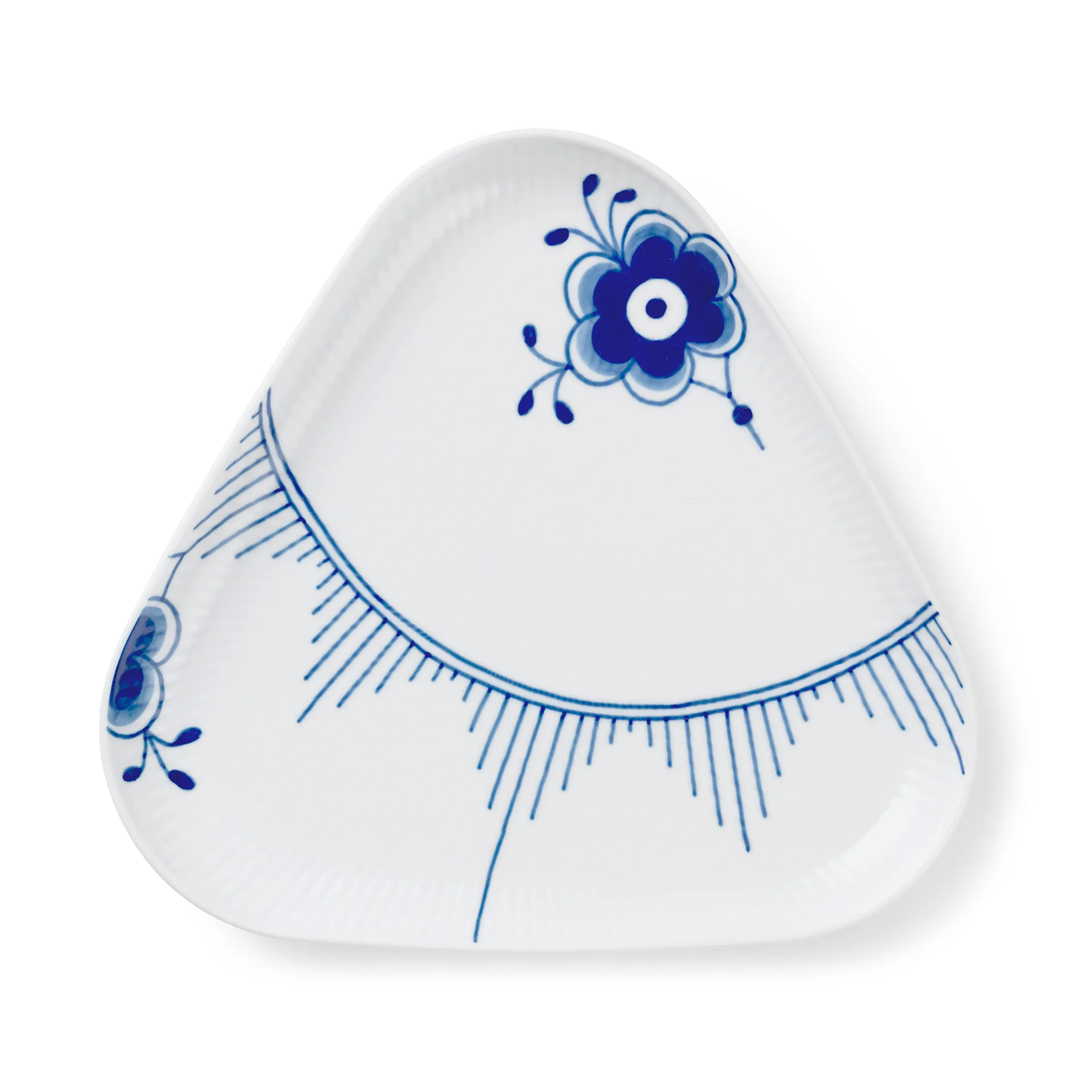 Blue Fluted Mega Servierset 4 Teile, Blau-Weiß Royal Copenhagen