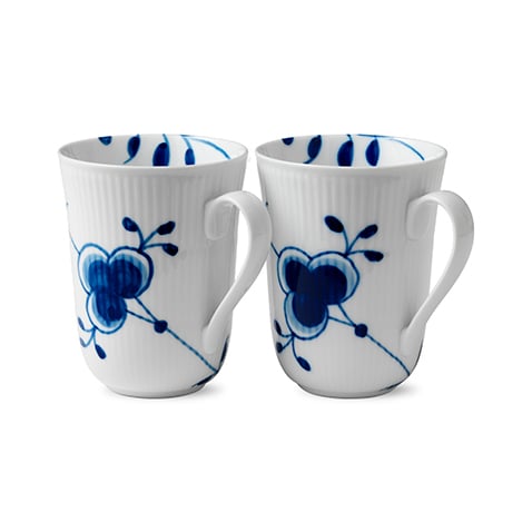 Royal Copenhagen Blue Fluted Mega Tasse 2er Pack 33cl