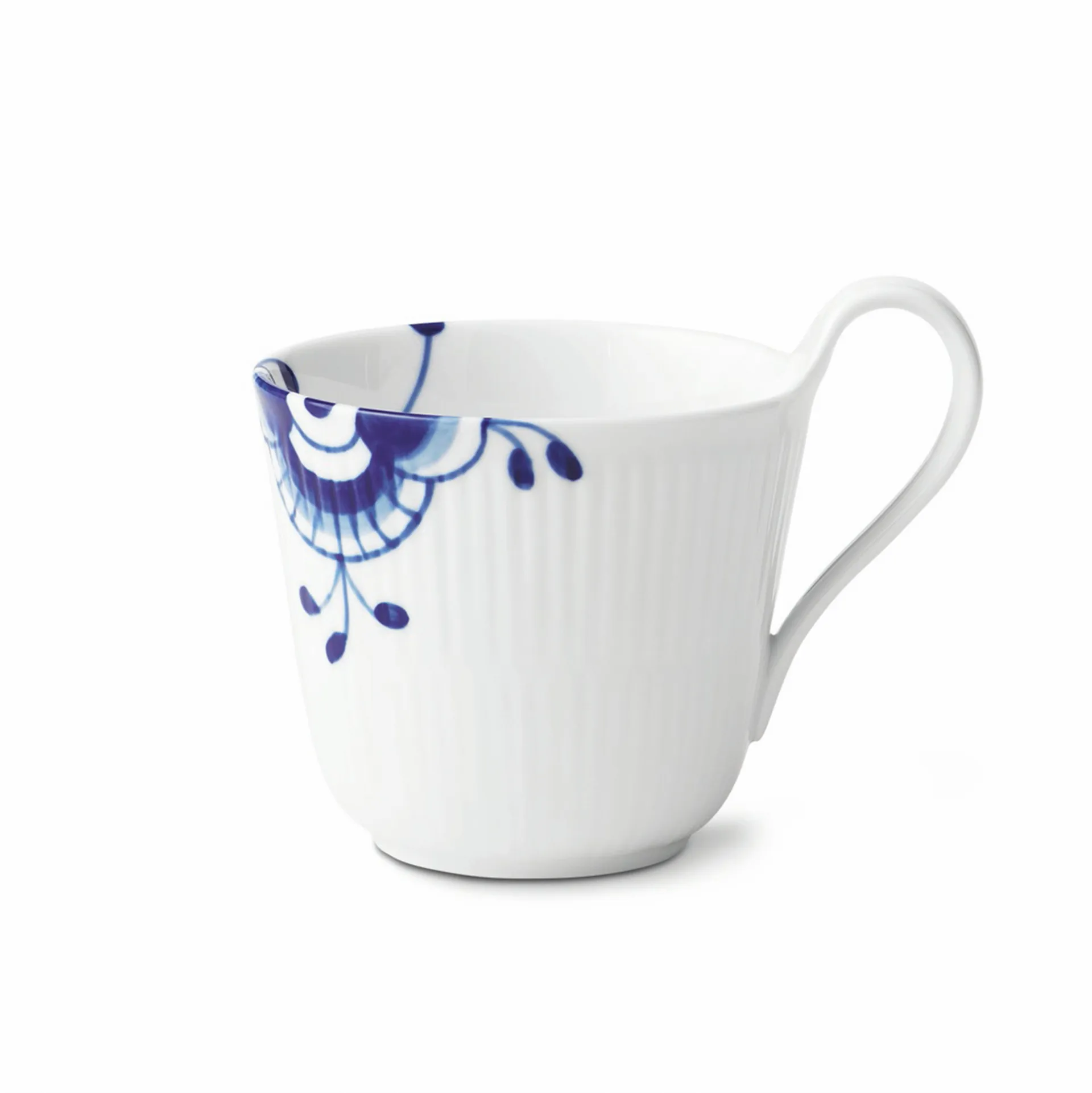 Blue Fluted Mega Tasse mit Henkel 33 cl, 33cl Royal Copenhagen