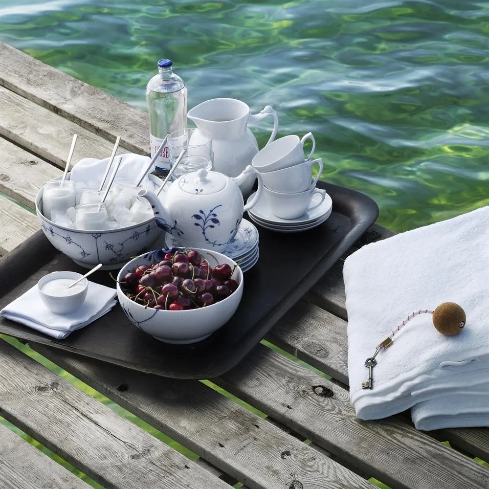 Blue Fluted Mega Teekanne, 100cl Royal Copenhagen