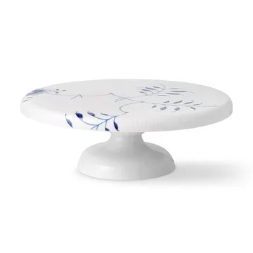 Blue Fluted Mega Teller auf Fuß - 29,5cm - Royal Copenhagen