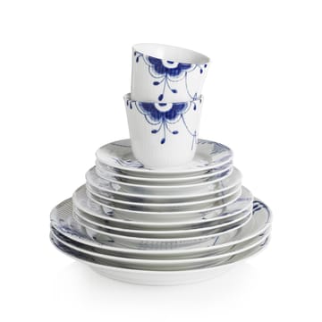 Blue Fluted Mega tiefer Teller - Ø 17cm - Royal Copenhagen