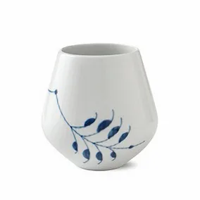 Blue Fluted Mega Vase - 12cm - Royal Copenhagen