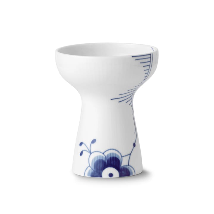 Blue Fluted Mega Vase geöffnet, 15cm Royal Copenhagen