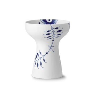Blue Fluted Mega Vase geöffnet - 19cm - Royal Copenhagen